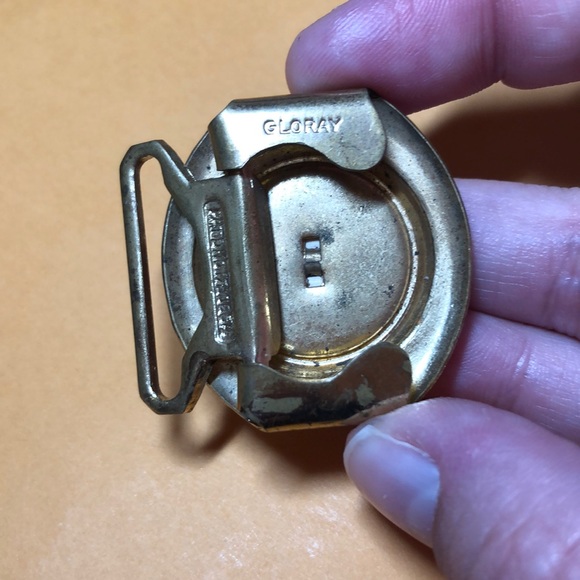 Rare! Vintage 1939 NY Worlds Fair belt buckle - Picture 2 of 2